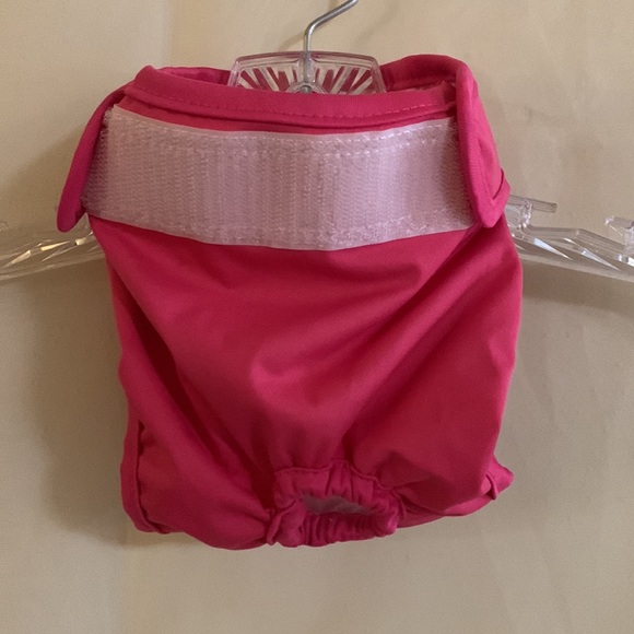 Teamoy Reusable Wrap Diapers for Male Dogs, Washable Puppy Belly Band Pink Small - Picture 6 of 12